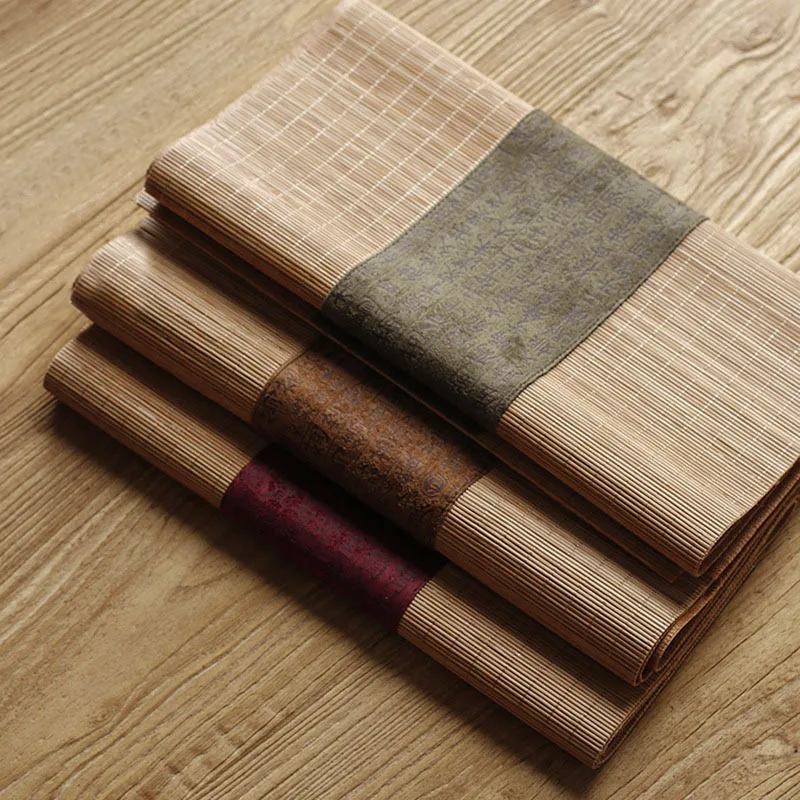 Table Runner - Tapete de Chá de Bambu em