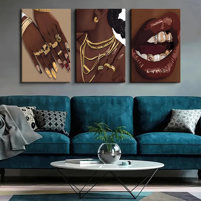 Picture Frame - Conjunto de 3 Pôsteres de Arte