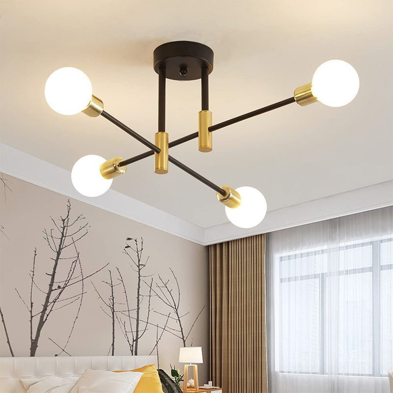Retro Industrial ferro forjado - Interior Design Living Room avaliação e preço