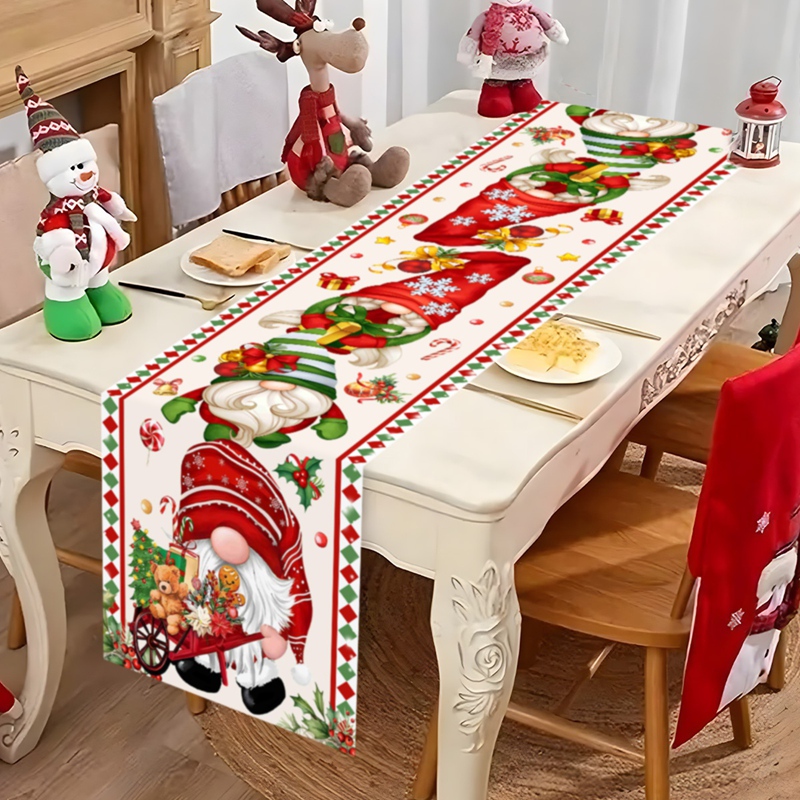 Natal corredor de mesa sem ros - Table Runner avaliação e preço