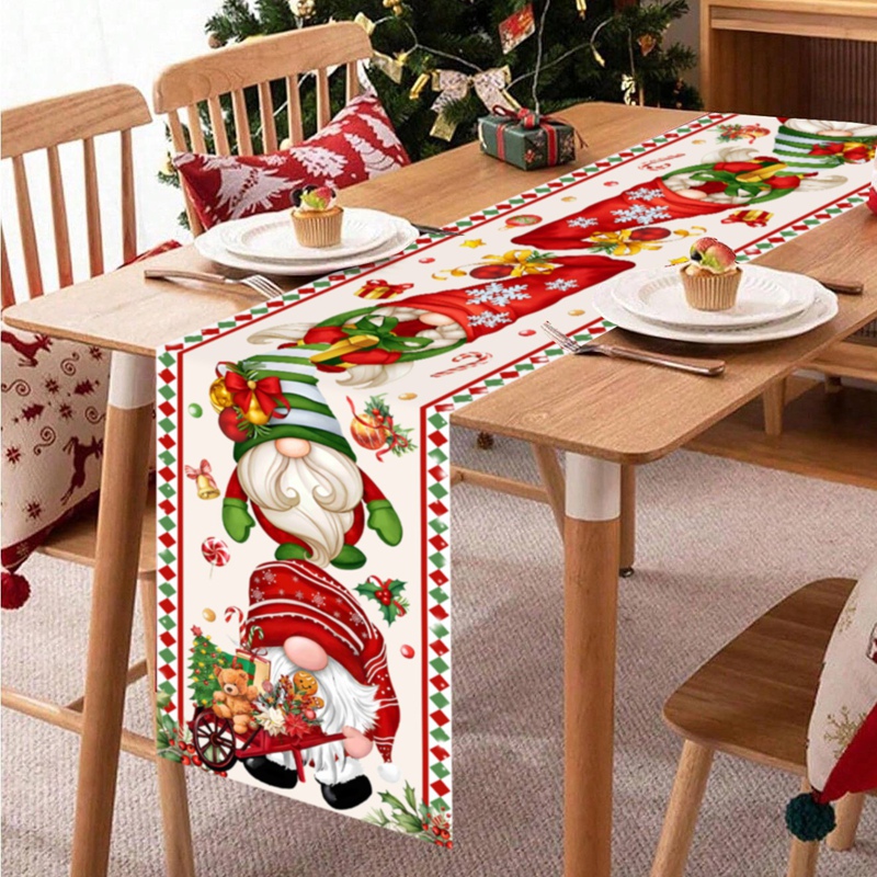 Natal corredor de mesa sem ros - Table Runner avaliação e preço