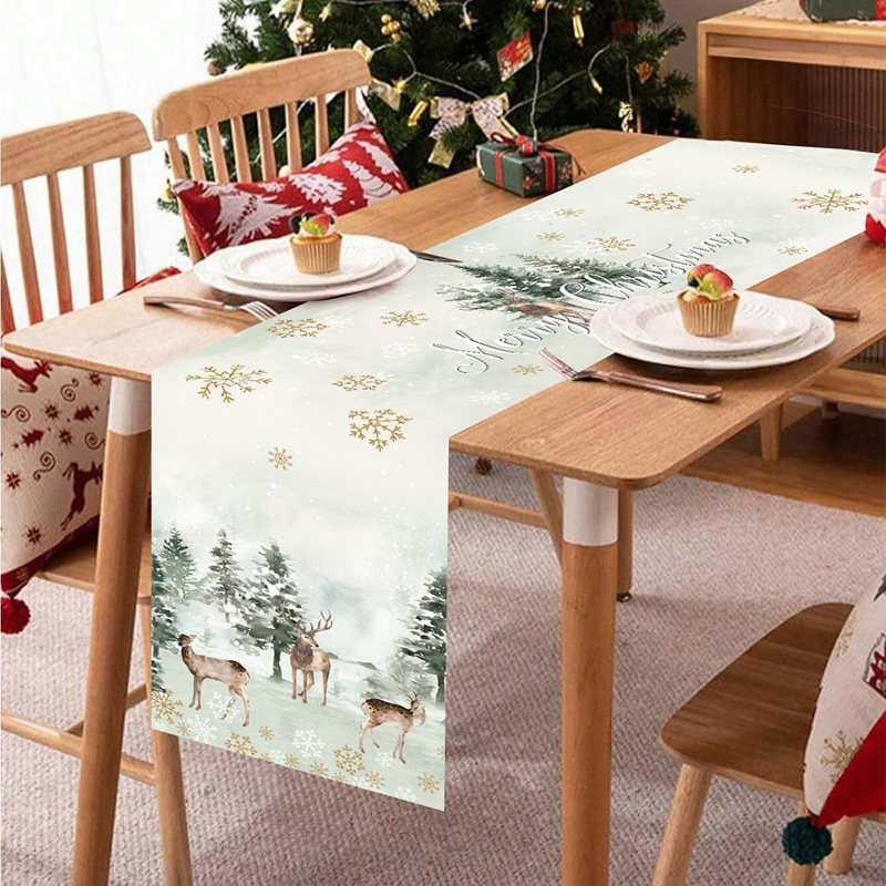 Caminho de Mesa de Natal Decor - Table Runner avaliação e preço