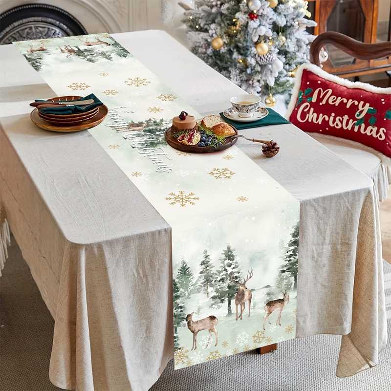 Caminho de Mesa de Natal Decor - Table Runner avaliação e preço