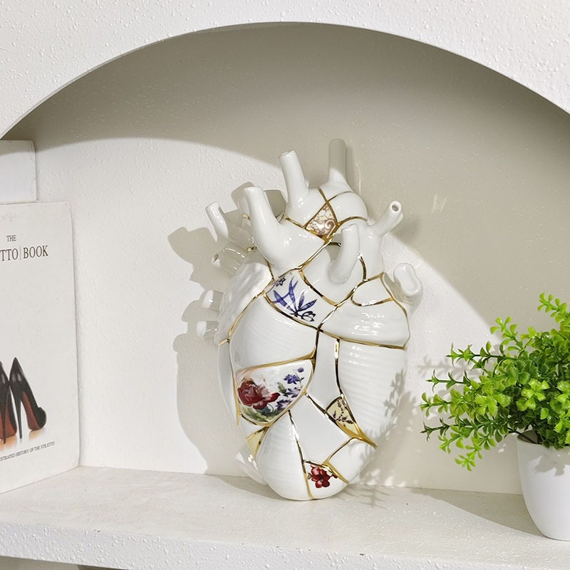 Vaso em forma de coração para  - Vase Decor avaliação e preço