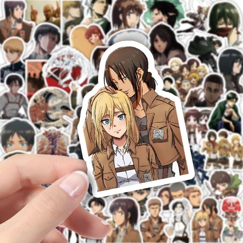 60 Adesivos de Anime Attack on - Wall Sticker avaliação e preço