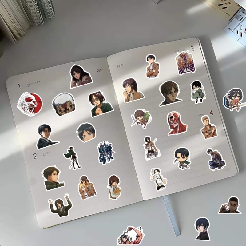 60 Adesivos de Anime Attack on - Wall Sticker avaliação e preço