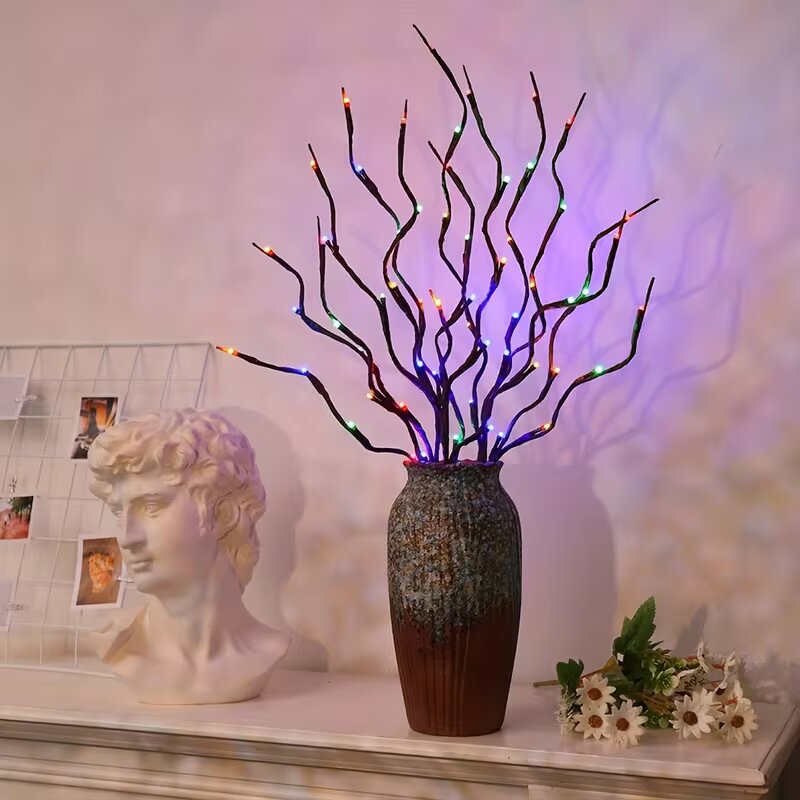 Luzes de ramo de cerejeira com - Vase Decor avaliação e preço