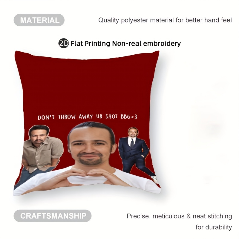 Capa de Almofada Musical Perso - Throw Pillow avaliação e preço