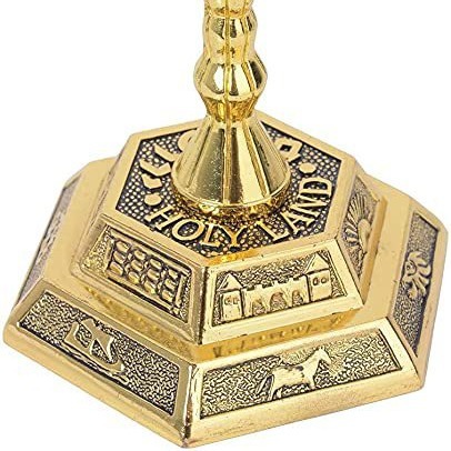 Menorá de 7 Braços para Decora - Candle Holder Decor avaliação e preço