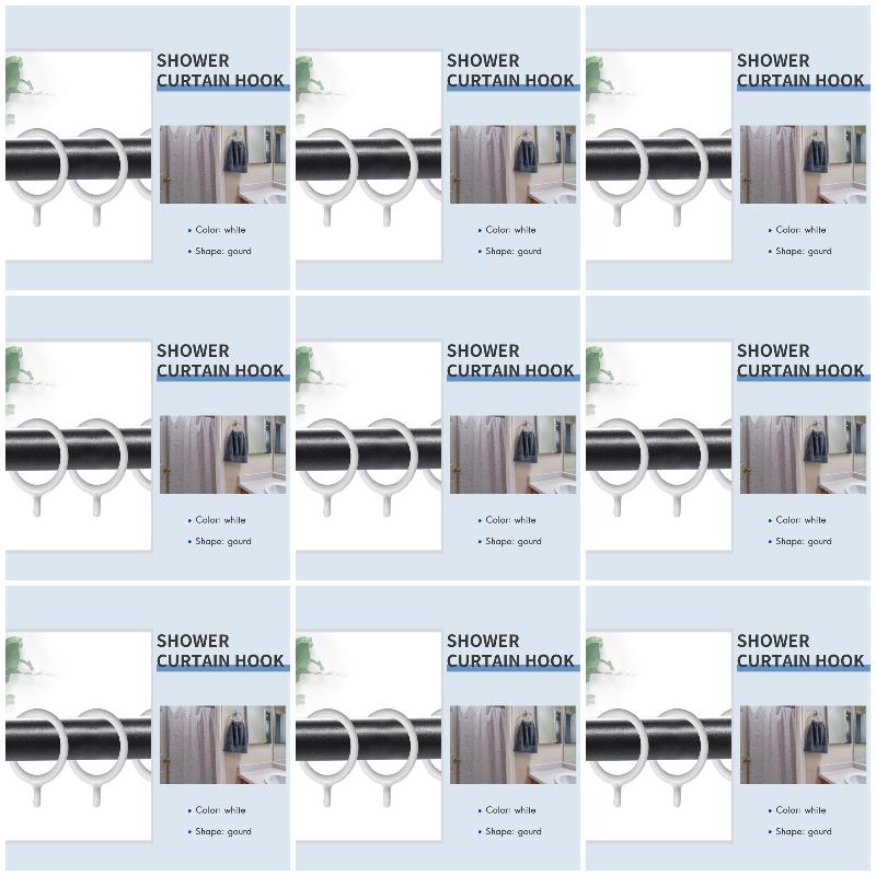 Pacote com 9 x 20 argolas de p - Curtain Curtain avaliação e preço